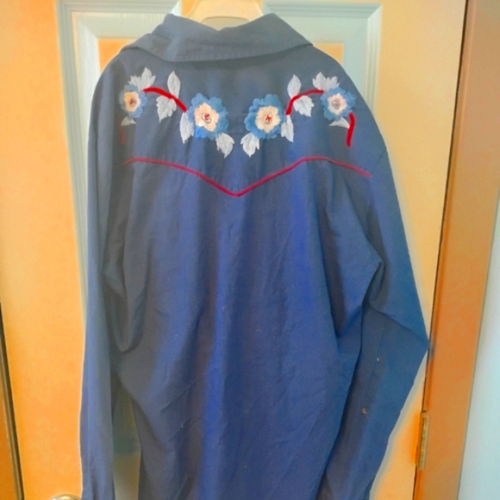 1970's Miller Mens Miller Embroidered Western